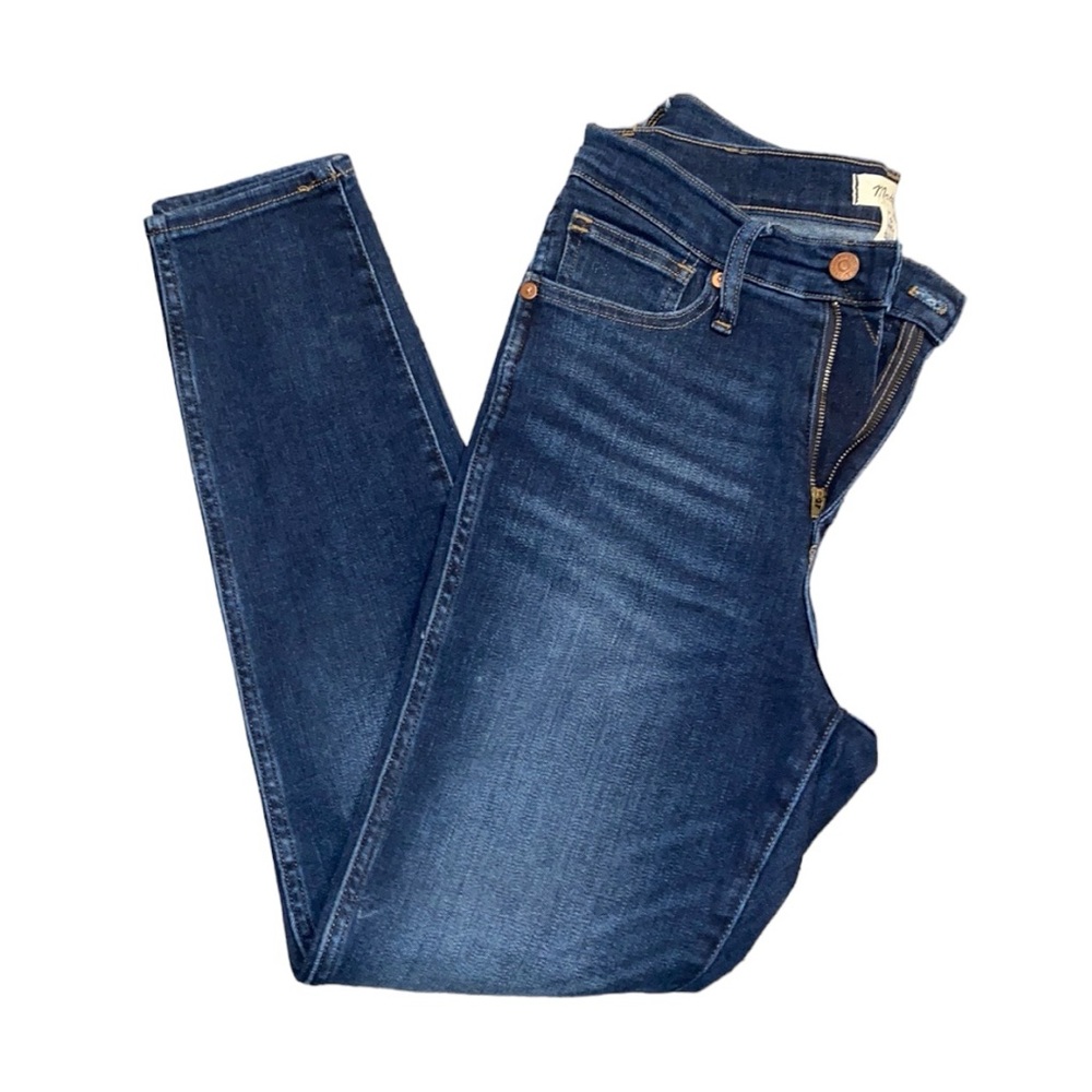 MADEWELL Dark Wash Skinny Jeans
